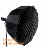 120cm DEEP Octagonal Qikbox easy pop up softbox with grid