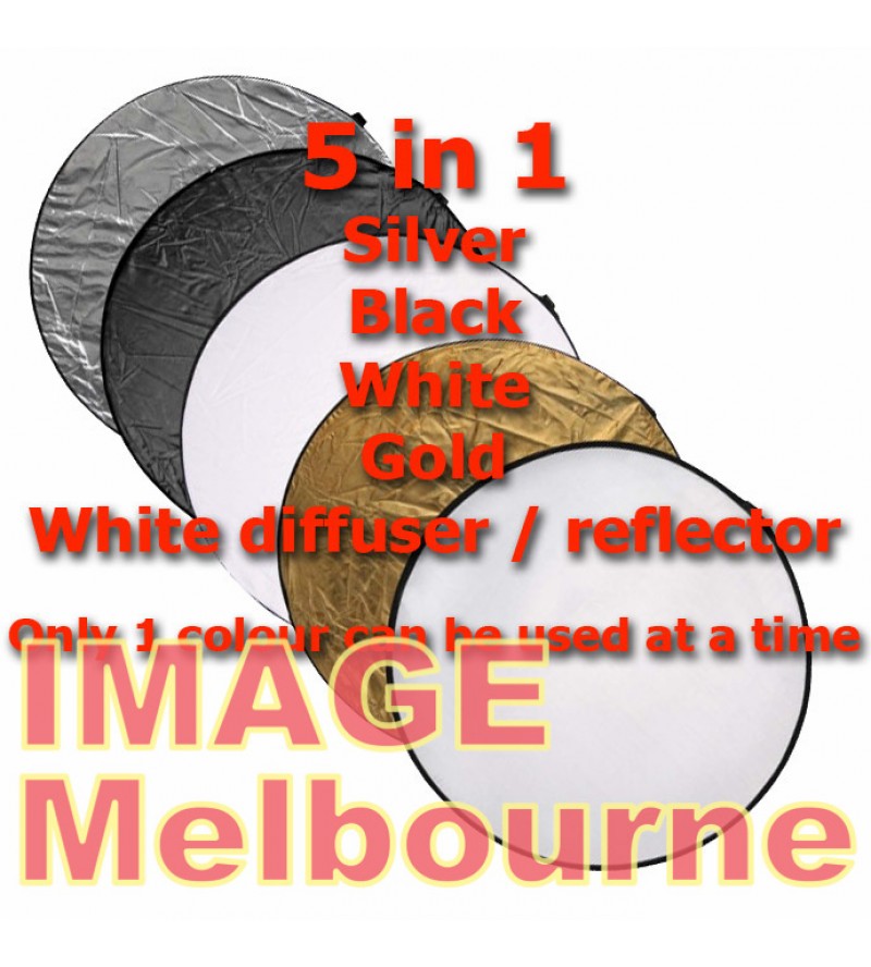 105cm Collapsible 5 in 1 round reflector kit