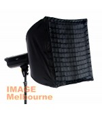 60 x 60cm Qikbox square easy pop up softbox with grid