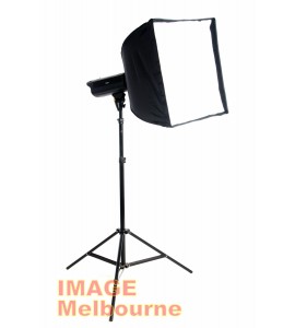 60 x 60cm Qikbox square easy pop up softbox with grid