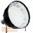 70cm DEEP Octagonal Qikbox easy pop up softbox with beauty dish mode