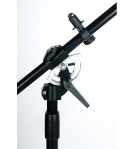 3 in 1 : Reflector arm / 2m boom / 4m light stand + sandbag