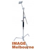 C-stand 3.3m steel with boom arm. 20kg capacity 1.2m / 40"