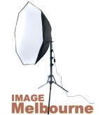 1500W equivalent LED remote control Octagonal softbox - 5500K white, 3200K warm and 6500K cool - optional stand