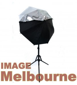 110cm / 43" double layer Umbrella shoot thru & reflective - BUY MORE AND SAVE