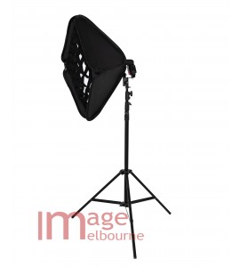 EZ Speedy Kit speedlight 2x softbox for strobists with parabolic umbrella, EZ pop up and grid