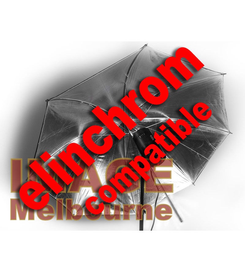 Elinchrom type 100cm 40" silver reflective umbrella - BUY MORE AND SAVE