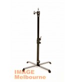 Floor stand - quad legs ultra compact,  8-60cm high & mini boom