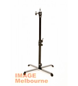 Floor stand - quad legs ultra compact,  8-60cm high & mini boom