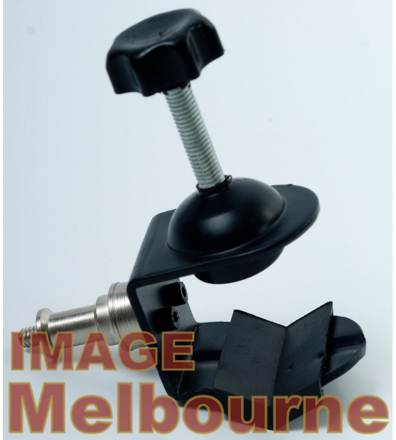 G clamp 10kg capacity with flash mount spigot