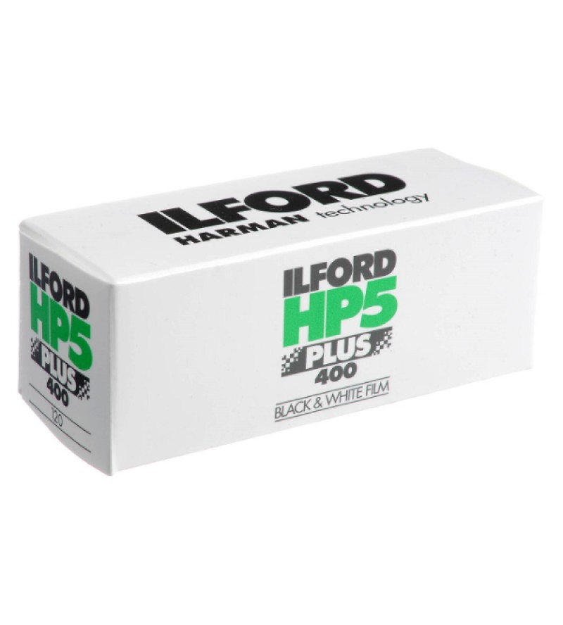 Ilford HP5 Plus ISO 400 120 size black & white film