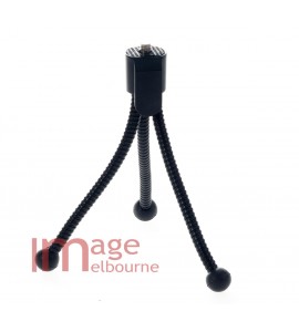 Micro pocket tripod for phones and small cameras