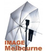 105cm / 41" Micro silver umbrella, just 28cm folded