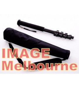 Heavy duty 6kg capacity monopod, 182cm / 6' tall with bag. Plus optional ball or 3 way head 