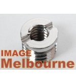 Stud adapter 1/4" to 3/8" for light stands & tripods