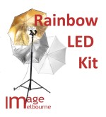 Rainbow LED Umbrella Kit 1500W-3000W equivalent with remote