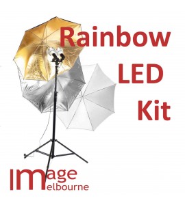 Rainbow LED Umbrella Kit 1500W-3000W equivalent with remote