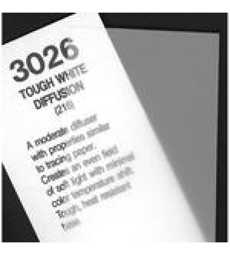 Rosco Cinegel 3026 Filter - Tough White Diffusion - 20x24" Sheet