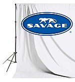 Savage Lightproof Low Wrinkle 2.75 x 6m / 9 x 20' Pro White Muslin Backdrop