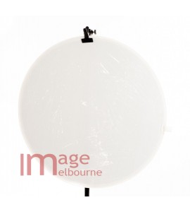 105cm 2 in 1 silver white round reflector IMPERFECT