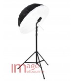 Speedybox Kit 100cm /40" Parabolic speedlight softbox with stand and bracket for strobists