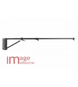 Wall arm 175cm adjustable length boom on mounting bracket 