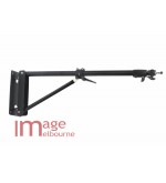 Wall arm 175cm adjustable length boom on mounting bracket 