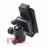 Phone vertical & small tablet iPad mini holder clamp with 1/4" thread for tripod mounting