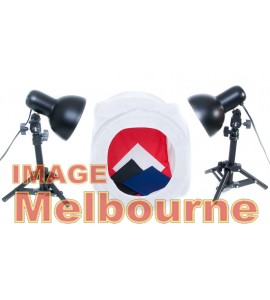 60cm light tent & 4 coloured backdrops - product photography