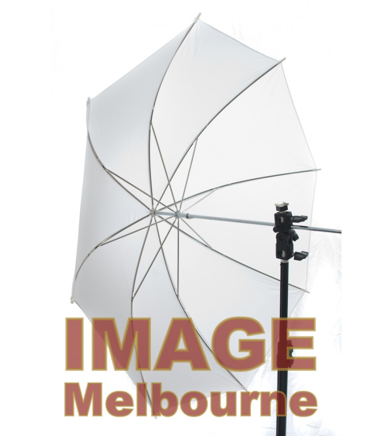 110cm / 43" white translucent shoot through umbrella - BUY MORE AND SAVE