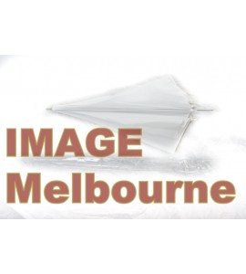 110cm / 43" white translucent shoot through umbrella - BUY MORE AND SAVE