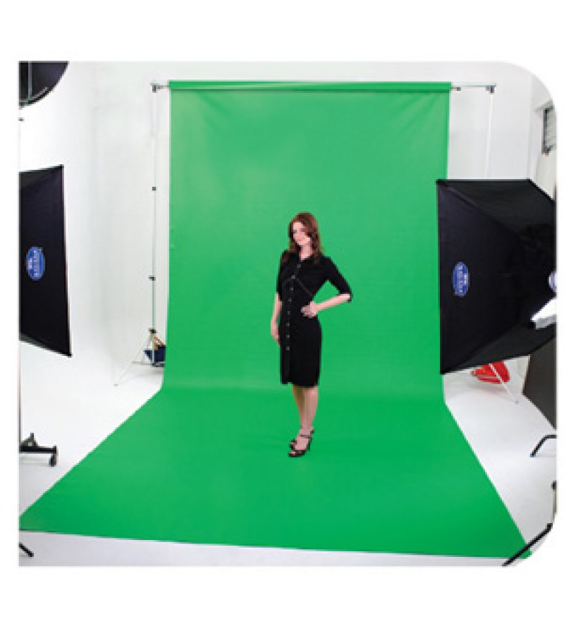 Savage Chromakey Green Vinyl backdrop 2.7 x 6m (9 x 20)