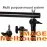 2.75 x 3m 2 in 1 Backdrop stand background light stand crossbar + bag kit
