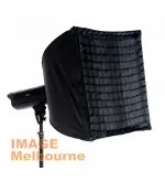 60 x 60cm Qikbox square easy pop up softbox with grid