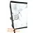 60 x 60cm Qikbox square easy pop up softbox with grid