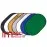 120 x 90cm Collapsible 7 in 1 oval reflector kit with Chromakey blue & green