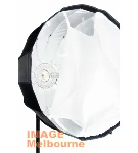 70cm DEEP Octagonal Qikbox easy pop up softbox with beauty dish mode