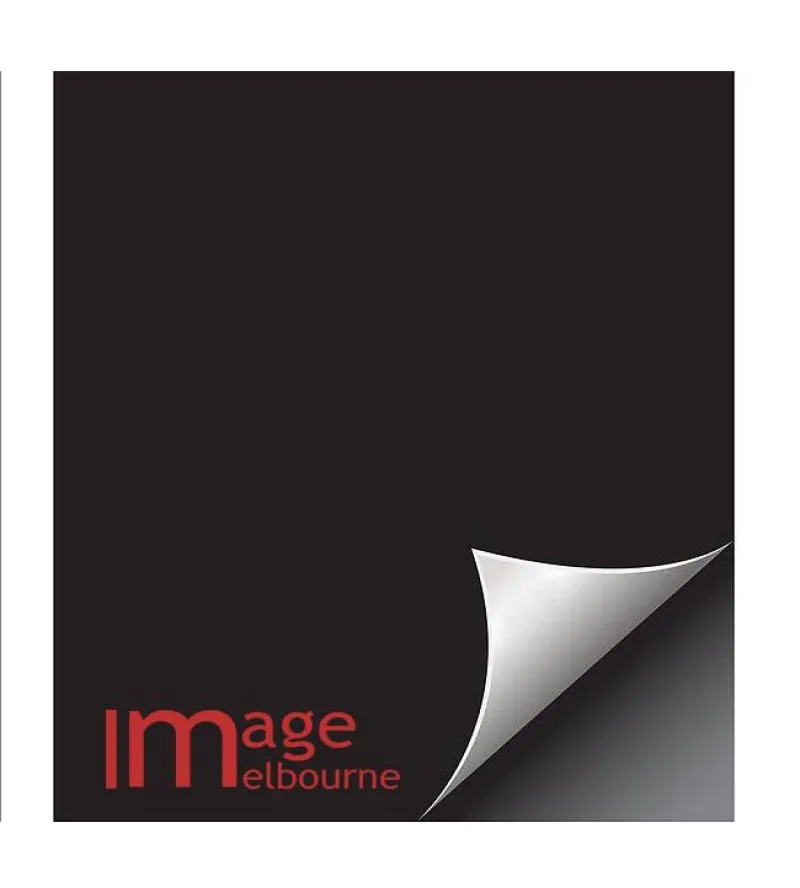 Arctic White / Jet Black double sided Vinyl backdrop 1.5m wide