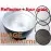 17cm Reflector PLUS 4x honeycomb grid KIT - Bowens S