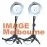 Mini cool fluro continuous lights & stands for light tents