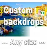 Custom printed Vinyl backdrops - any size