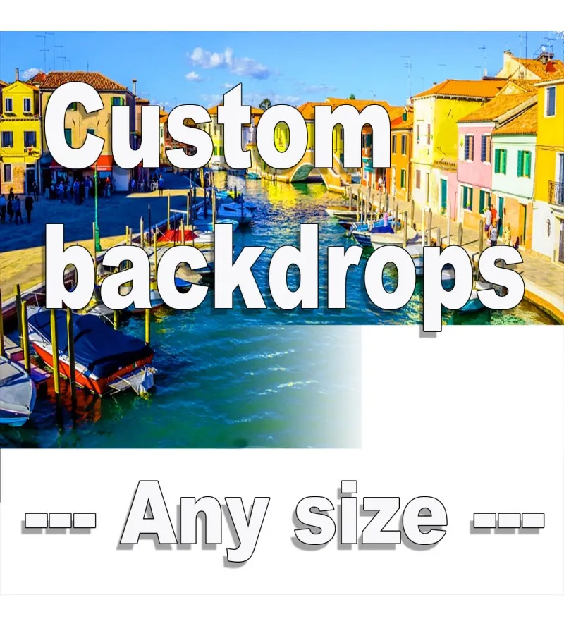 Custom printed Vinyl backdrops - any size