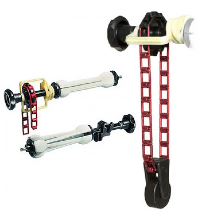 Expans chain drive support for paper roll background system - plastic or metal