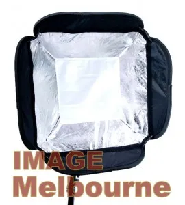 60 x 60cm EZ pop up hotshoe speedlight softbox for strobists