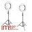 2x LED ring light 30cm or 45cm (12" or 18") kit with light stands  
