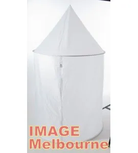 180cm hanging round light tent - easy product photography