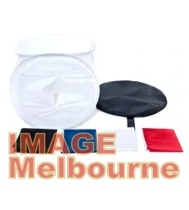 80cm light tent & 4 coloured backdrops - product photography
