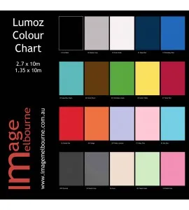 Lumoz 93 Arctic White backdrop paper 1.35x10m half width background roll