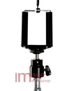 Nano Ball head 1kg load, 1/4" thread mount for phones, speedlights, small cameras & LEDs