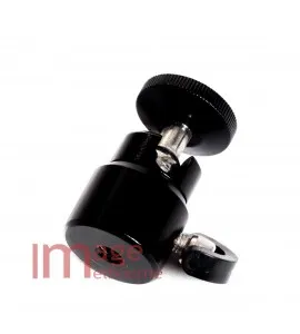 Nano Ball head 1kg load, 1/4" thread mount for phones, speedlights, small cameras & LEDs